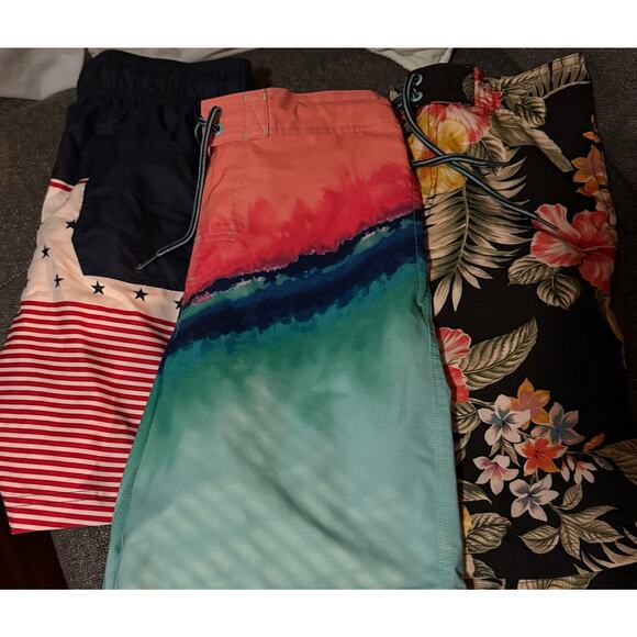 George Other - Three (3) Pairs Men's Swim Trunks,‎ George, Size S